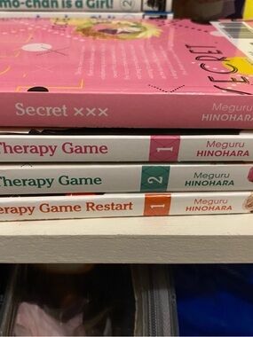 Secret XXX & therapy games vol 1-2 & therapy games restart vol 1